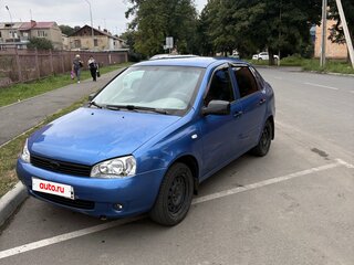 2007 Lada (ВАЗ) Kalina I, синий, 300000 рублей, вид 1