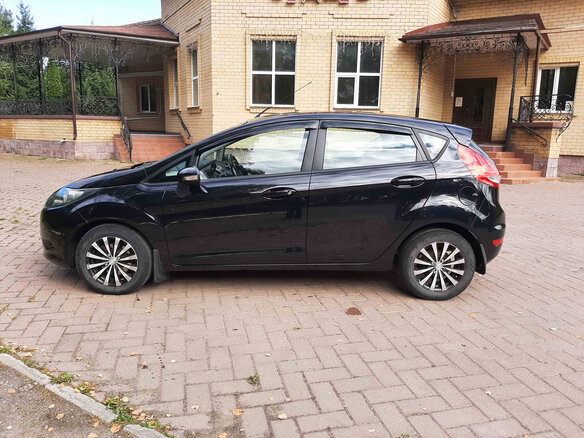2012 Ford Fiesta Mk6, чёрный - вид 8