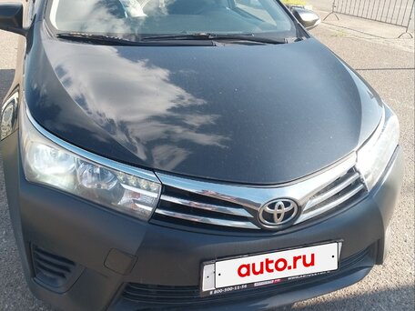2013 Toyota Corolla XI (E160, E170, E180), чёрный, 999999 рублей, вид 2