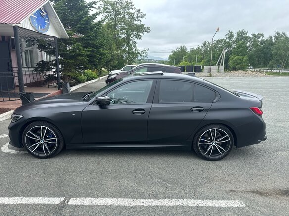 2019 BMW 3 серии 330i VII (G2x), чёрный - вид 7
