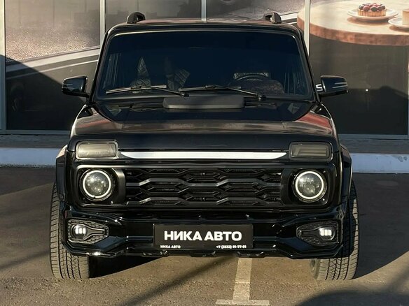 2019 Lada (ВАЗ) 2121 (4x4) Urban I Рестайлинг (2020), чёрный, 710000 рублей - вид 1