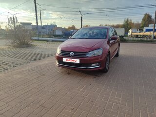 2019 Volkswagen Polo V Рестайлинг, красный, 1107000 рублей, вид 3