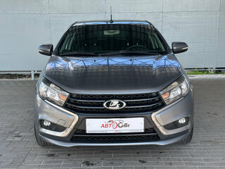 2016 Lada (ВАЗ) Vesta I, серый, 720000 рублей, вид 2