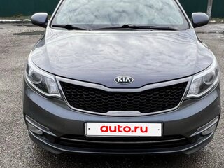 2017 Kia Rio III Рестайлинг, серый, 1250000 рублей, вид 1
