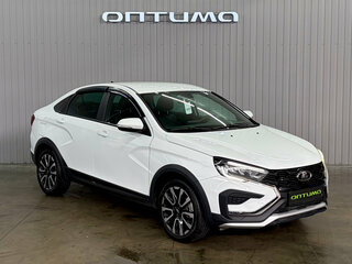 2023 Lada (ВАЗ) Vesta Cross I Рестайлинг (NG), белый, 1497000 рублей, вид 3