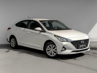 2022 Hyundai Solaris II Рестайлинг, белый, 1665000 рублей, вид 3