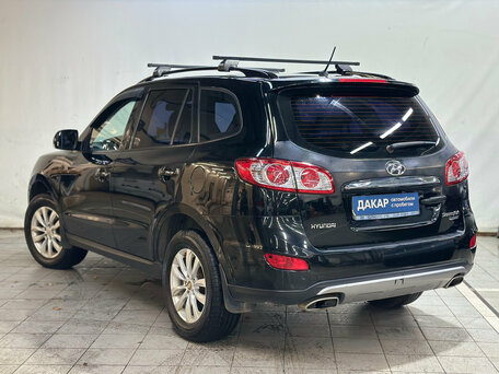 2011 Hyundai Santa Fe II Рестайлинг, чёрный, 1030000 рублей, вид 4