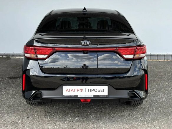 2021 Kia Rio IV Рестайлинг, чёрный, 1580000 рублей - вид 5