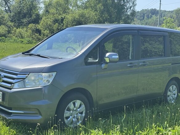 2012 Honda Stepwgn IV Рестайлинг, серый, 1350000 рублей - вид 9