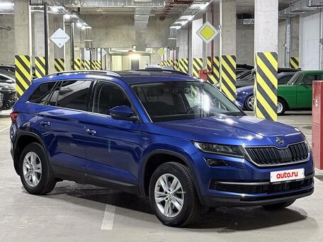 2021 Skoda Kodiaq I, синий, 2950000 рублей, вид 2