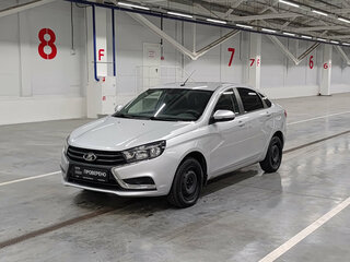 2018 Lada (ВАЗ) Vesta I, серебристый, 705000 рублей, вид 1