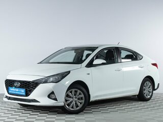 2021 Hyundai Solaris II Рестайлинг, белый, 1099000 рублей, вид 3