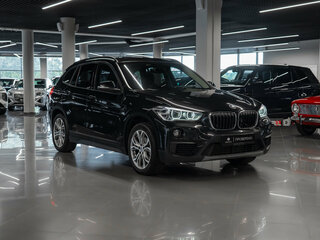 2018 BMW X1 18d xDrive II (F48), чёрный, 2780000 рублей, вид 2