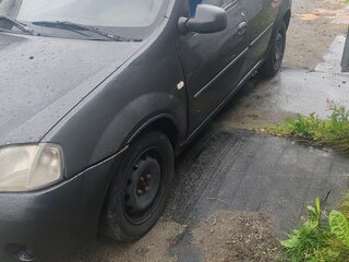 2007 Renault Logan I, серый, 190000 рублей, вид 4