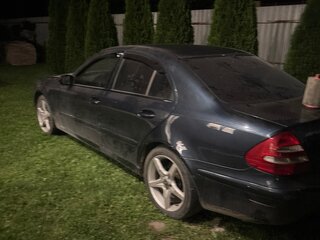 2003 Mercedes-Benz E-Класс 200 III (W211, S211), синий, 345000 рублей, вид 3