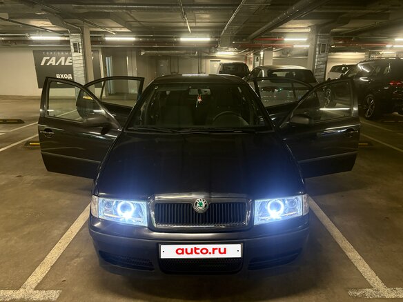 2008 Skoda Octavia I (A4) Рестайлинг, чёрный, 552500 рублей - вид 2