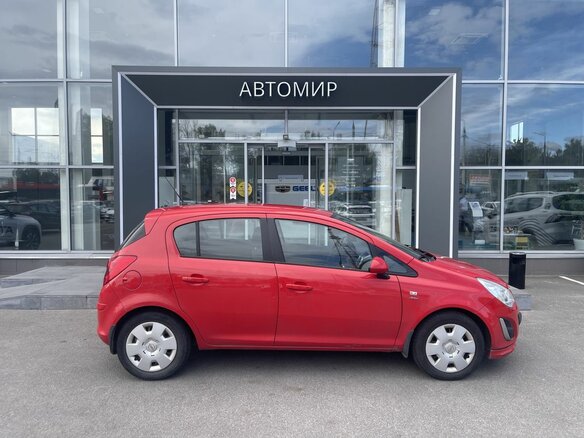 2013 Opel Corsa D Рестайлинг II, красный, 580000 рублей - вид 3