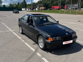 1995 BMW 3 серии 323i III (E36), чёрный, 350000 рублей, вид 3