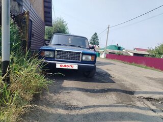 2000 Lada (ВАЗ) 2107, синий, 70000 рублей, вид 1
