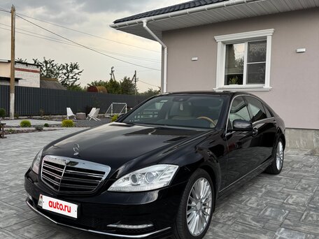 2011 Mercedes-Benz S-Класс 350 Long V (W221) Рестайлинг, чёрный, 1850000 рублей, вид 1