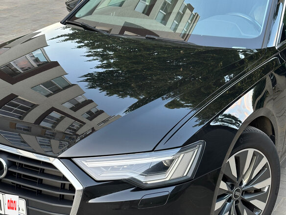 2021 Audi A6 45 TFSI V (C8), чёрный, 4450000 рублей - вид 5