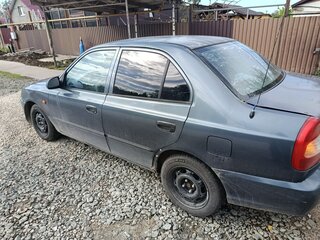 2002 Hyundai Accent ТагАЗ II, серый, 170000 рублей, вид 3