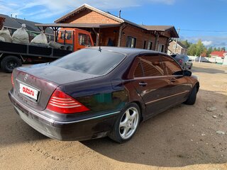 2000 Mercedes-Benz S-Класс 320 Long IV (W220), фиолетовый, 500000 рублей, вид 3