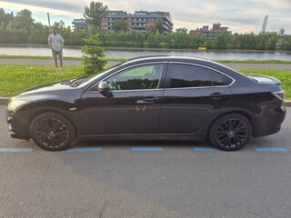 2011 Mazda 6 II (GH) Рестайлинг, чёрный, 850000 рублей, вид 3