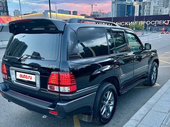 2005 Lexus LX 470 II Рестайлинг, чёрный, 5650000 рублей - вид 5