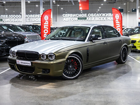 2008 Jaguar XJ Long III (X350/X358), красный, 3960000 рублей, вид 1