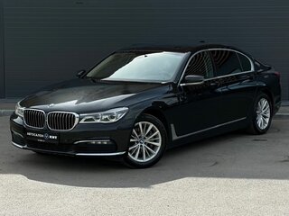 2018 BMW 7 серии Long 730Ld xDrive VI (G11/G12), чёрный, 2599000 рублей, вид 1