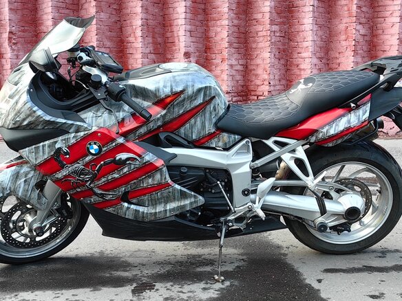 2005 BMW K 1200 S, серебристый, 450000 рублей - вид 11