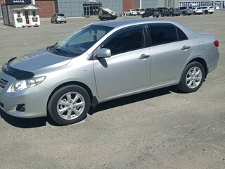 2007 Toyota Corolla X (E140, E150), серебристый, 780000 рублей, вид 3