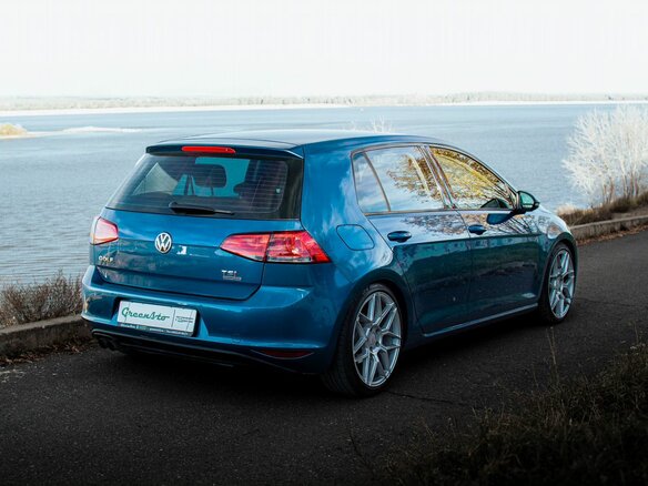 2013 Volkswagen Golf VII, голубой, 990000 рублей - вид 14