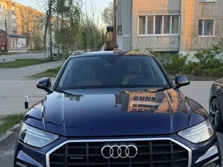 2021 Audi Q5 45 TFSI II (FY) Рестайлинг, синий, 5050000 рублей, вид 3