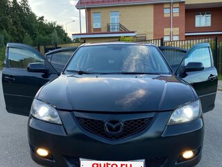 2008 Mazda 3 I (BK) Рестайлинг, чёрный, 300000 рублей, вид 2