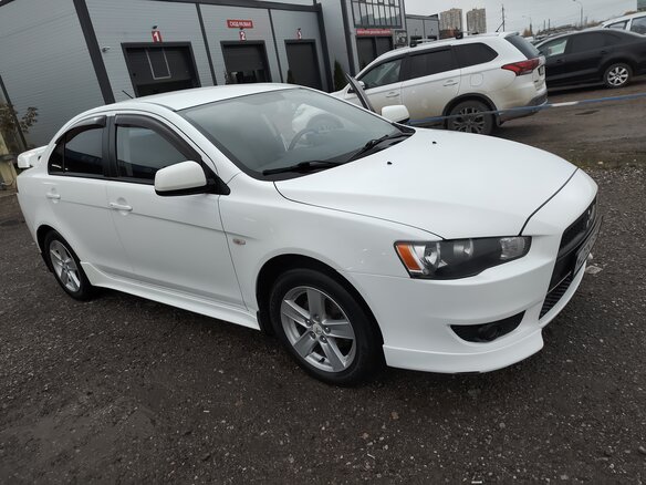 2008 Mitsubishi Lancer X, белый, 790000 рублей - вид 11