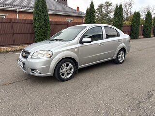 2008 Chevrolet Aveo I Рестайлинг, серебристый, 540000 рублей, вид 2