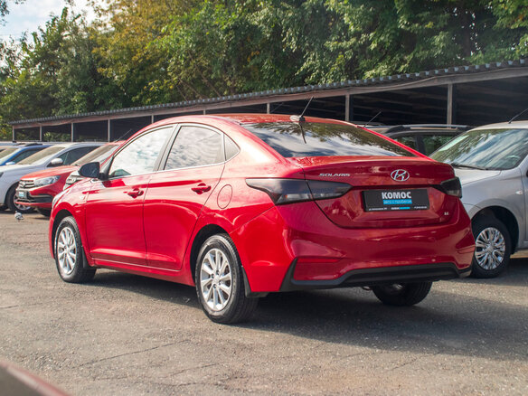 2018 Hyundai Solaris II, красный - вид 4