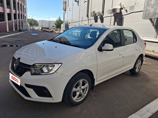 2021 Renault Logan II Рестайлинг, белый, 930000 рублей, вид 3