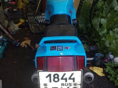 1995 Kawasaki 250 TR, синий, 120000 рублей, вид 5
