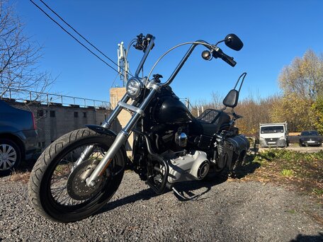 2008 Harley-Davidson Street Bob, чёрный, 680000 рублей, вид 1