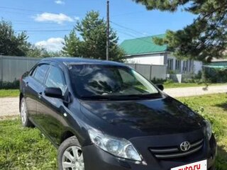 2007 Toyota Corolla X (E140, E150), чёрный, 700000 рублей, вид 2