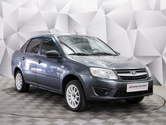 2017 Lada (ВАЗ) Granta I, серый - вид 6