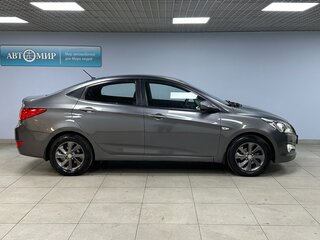2014 Hyundai Solaris I Рестайлинг, серый, 725000 рублей, вид 4
