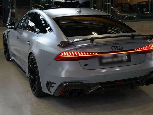 2023 Audi RS 7 performance II (4K), серый - вид 4