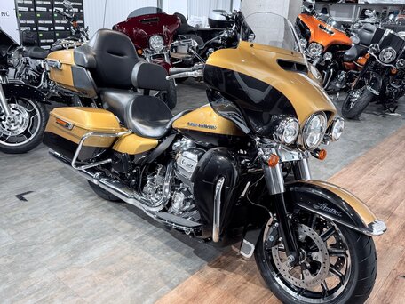 2017 Harley-Davidson Electra Glide, золотистый, 1899000 рублей, вид 1