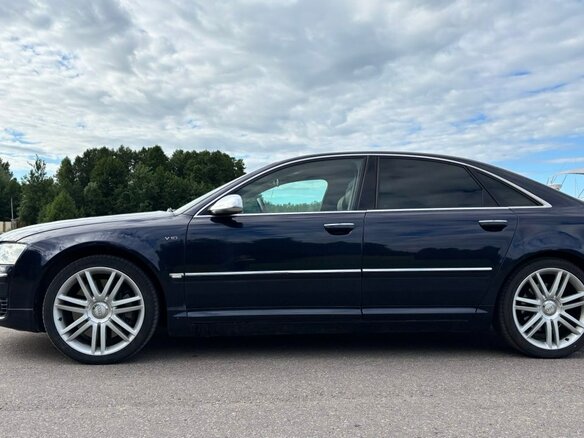2006 Audi S8 II (D3), синий - вид 8