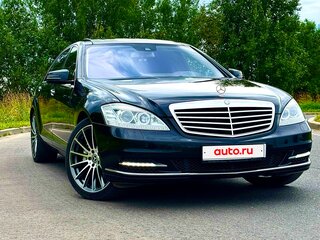2010 Mercedes-Benz S-Класс 500 Long V (W221) Рестайлинг, чёрный, 1850000 рублей, вид 2