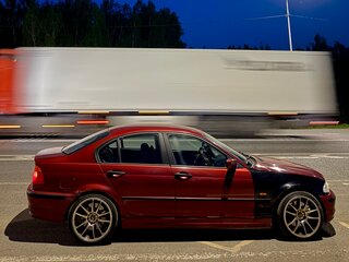 2001 BMW 3 серии 318i IV (E46), красный, 350000 рублей, вид 1